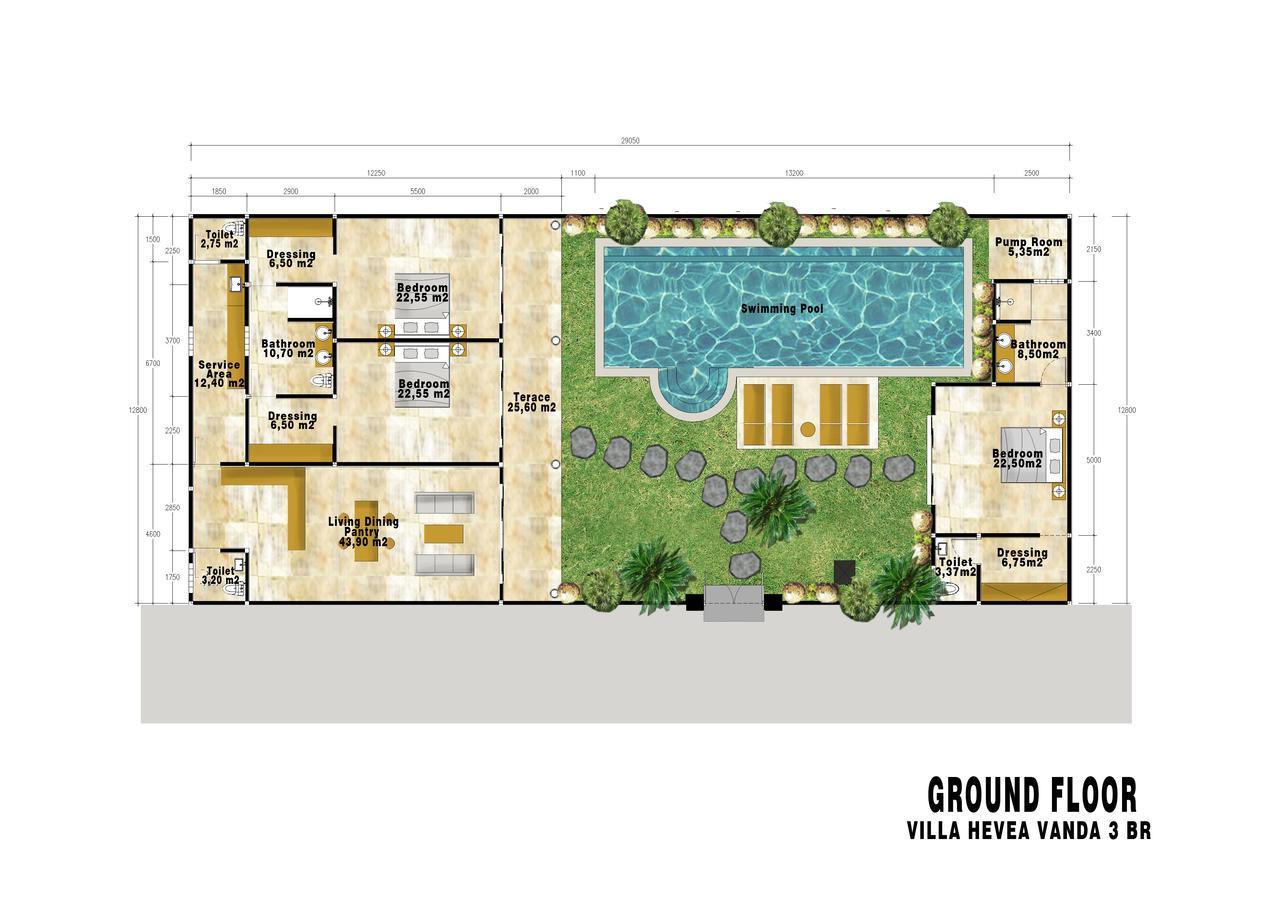 Hevea Villas Seminyak Dış mekan fotoğraf