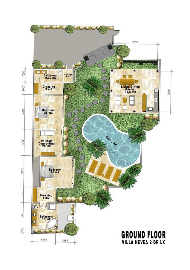 Hevea Villas Seminyak Dış mekan fotoğraf