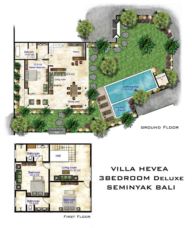 Hevea Villas Seminyak Dış mekan fotoğraf