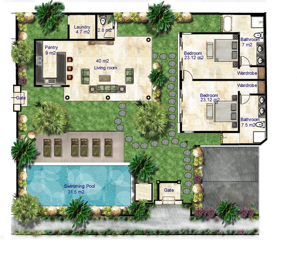Hevea Villas Seminyak Dış mekan fotoğraf