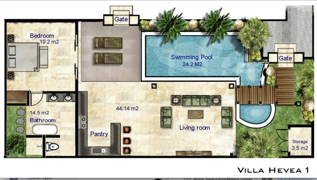 Hevea Villas Seminyak Dış mekan fotoğraf